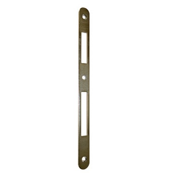 protiplech na zámok  240x18x2.5mm poniklovaný 0 