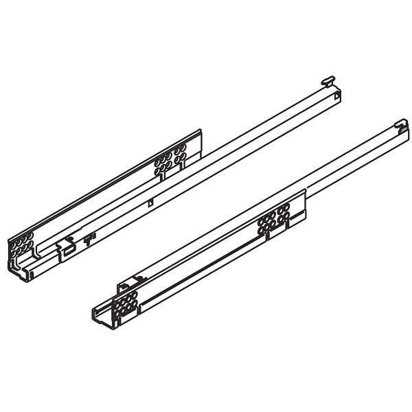 Tandem čiast. výsuv  30kg  300mm 0 550H3000.03
