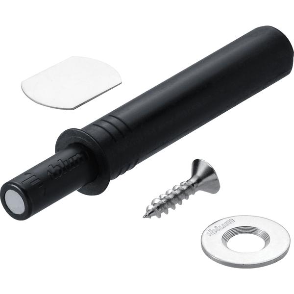 TIP-ON pre dvierka, krátka verzia s magnetom čierna 0 956.1004 TS