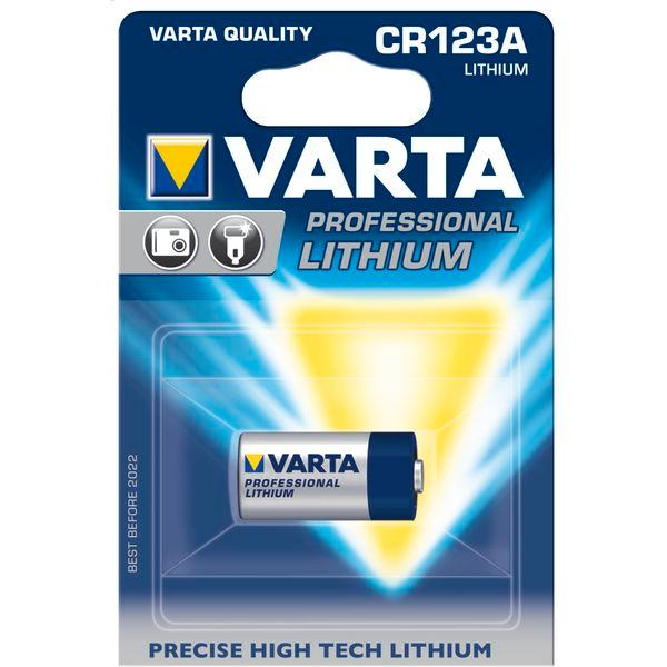 Batéria Varta CR 123 A 3,0 Volt 0 